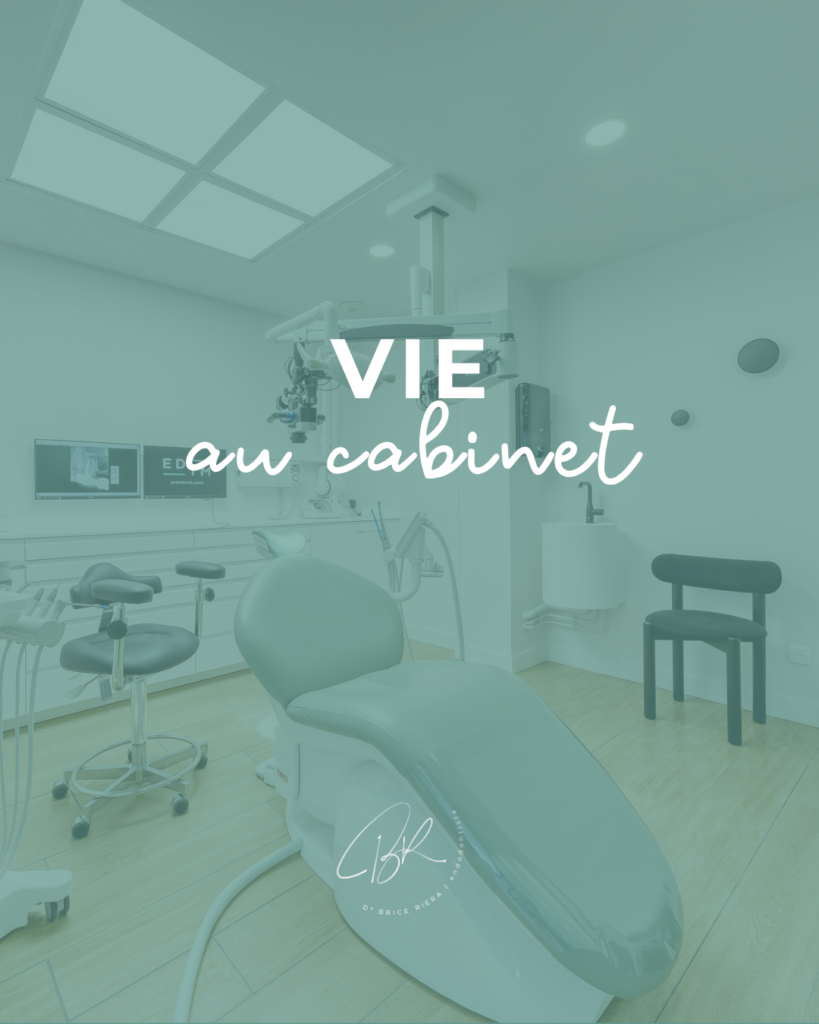 Vie au cabinet EDTM - Dr BRice Riera